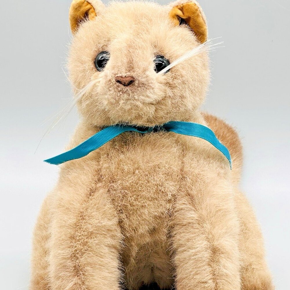 Gund SIAM Siamese Kitty Cat 1986 Plush Stuffed Animal Blue Eyes 10 inch
